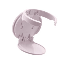 Sturdy Plastic Wall Mount Cup Organizer Drink Holder For-Purple