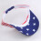 Multifunctional Patriotic Patterned Athletic Cap With Sweat 6