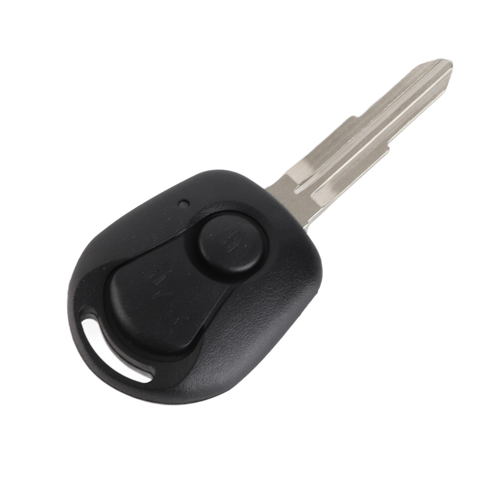 Key Fob Shell Cover For Ssangyong Actyon Durable Plastic Replacement Fit Black 6901393742208