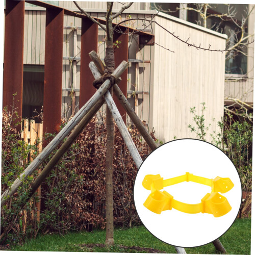 Tree Support Straps Staking Kit with Adjustable Design for Young Saplings Gentle Bark Protection 1