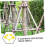 Tree Support Straps Staking Kit with Adjustable Design for Young Saplings Gentle Bark Protection 5