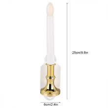 2pk Solar Candle Lamps Outdoor Flameless