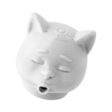 Kreativer Zahnpastatube-Roller mit Katzenmotiv für eine-Weiß