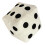 Dices Cushion 30X30Cm Soft And Supportive For Couches And-White 1