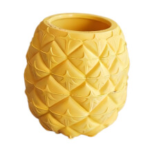 Schöner dekorativer Ananas-Stiftbecher, Make-up-Pinselhalter für
