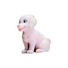 1/64 Scale Resin Pet Statue 3D Print-Little golden retrie