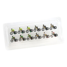 6/12 Stück Miniatur-Fahrradfiguren, kleines-12