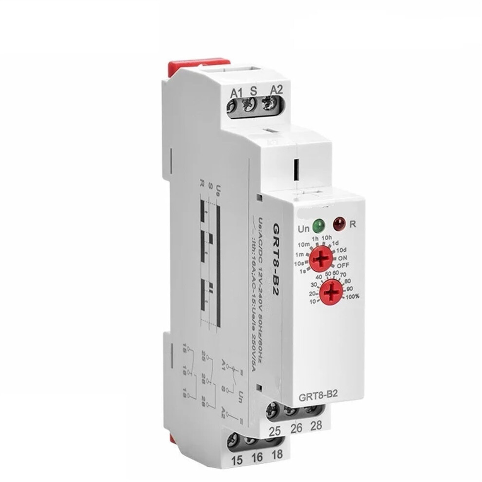 Grt8b Off Delay Time Relay 16A Ac230v Electronic Timer Relay For Industrial Automation Control 9771547966074