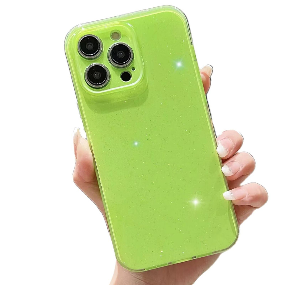 Glitter Bling Case For Iphone Xr, Slim Shockproof Soft Tpu Cover With Sparkly Design For Girls 9330225446408