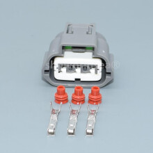 Automotive Waterproof Connector 3 Pin 2.2mm Female Sensor Plug for Nissan BYD Ignition Coil Socket Set