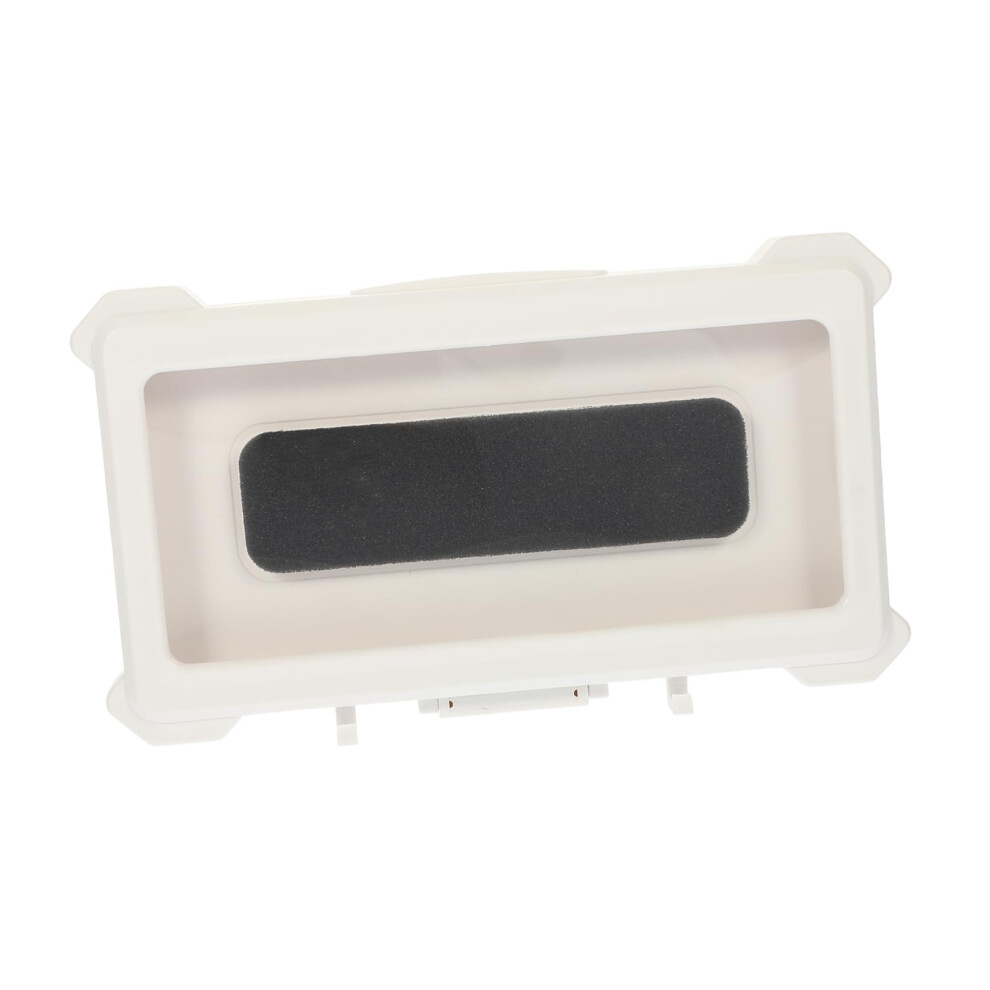 Waterproof Touchscreen Bathroom Phone Holder Wall Mounted Punch Design For Shower And Hands Viewing White 9330225446439