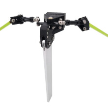 128mm Aluminum CNC Catamaran Rudder for RC Boat, Precise Steering Control and Racing Upgrade
