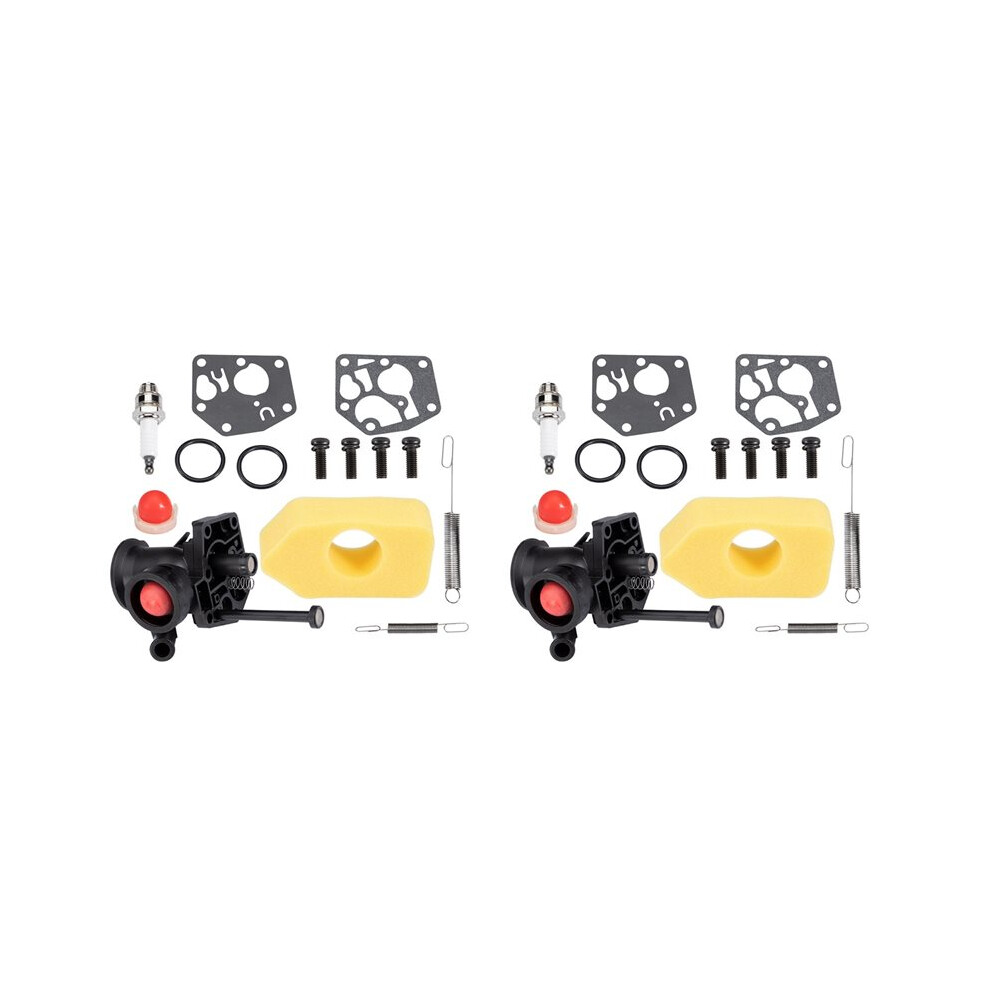 2X Lawn Mower Carburetor 499809 498809A 494406 For Briggs Stratton Vertical Motor 98902 98982 4713196174566