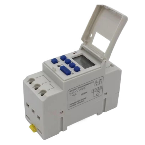 THC15A Digital Timer Switch 110V Weekly Programmable Time Relay with Automatic Scheduling Control 2