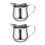 2Pcs Milk Frothing Pitcher Stainless Steels Small Bells-90 1