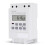 30A 220V Programmable Digital Timer Switch DIN Rail Mount, 7Day Time Relay with LCD Display and Backup Battery 2