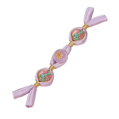 New Styles Round Blessing Fish Tassels Button For-3 A109