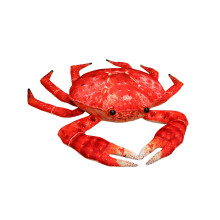 Charm Crab Plushie Stuffed Animal As A Gift Or-35 Kingcrab