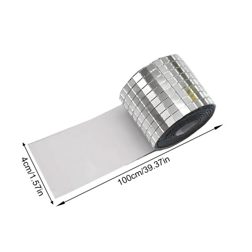 Selfs Adhesive Mirror Muzzik Tiles Disco Tiles,for Interior 2