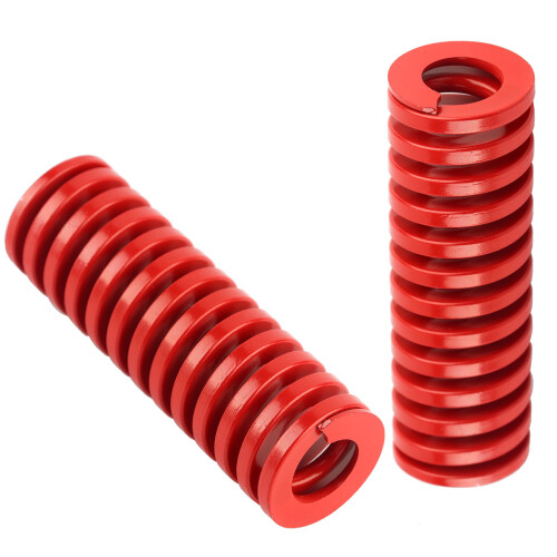 2pcs Die Spring TM30*90 Red Med Load 30mmOD15mmID