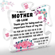 Mother in Law Gift Decorative Sign PS08, ReadytoGift Wall Decor with Durable Printed Surface