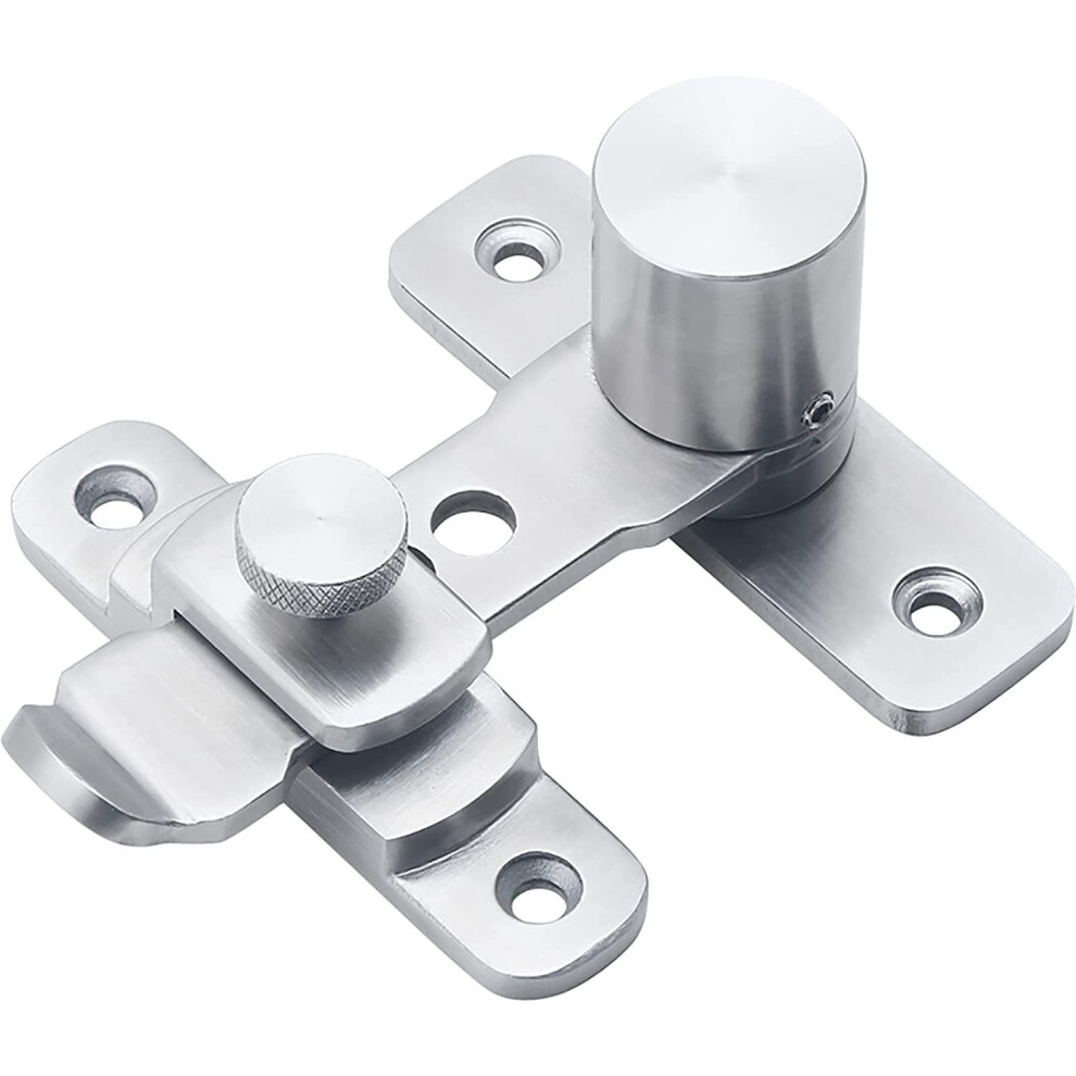 Stainless Steel Door Bolt Lock With Adjustable Height, Corrosionresistant Slide Bolt Latch For Barn And Bathroom Doors 9330225447139