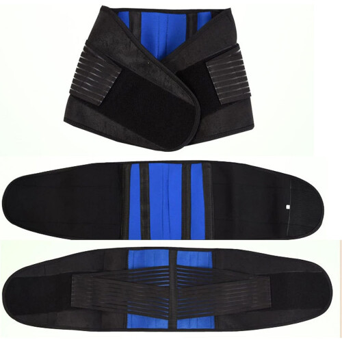 Lumbar Back Support Belt Lumbar Brace Adjustable Trainer Straps for Lower Back Core Support 1