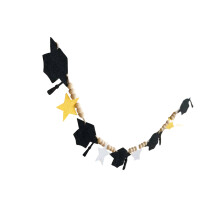Fanion de remise de diplôme en feutre coloré, longueur de 2M,-16