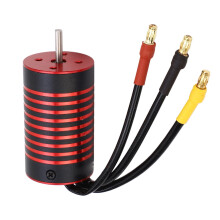 2845 5900KV Brushless Motor for RC Car Truck Boat, 4Pole Torque Waterproof Aluminum Housing