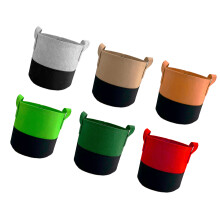 Paquet de 6 pots de culture non tissés vibrants-15 gallons