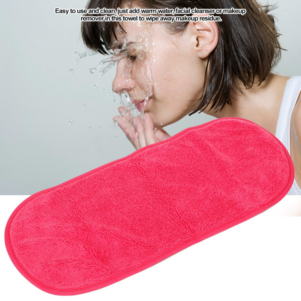 Reusable Microfiber Facial Towel Makeup Remover Cleansing Cloth Soft 30x30cm