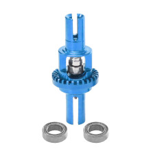 RC Car Metal Differential Upgrade for Wltoys K989 284131 284010, 1/28 Blue Aluminum Alloy, AllMetal Durability