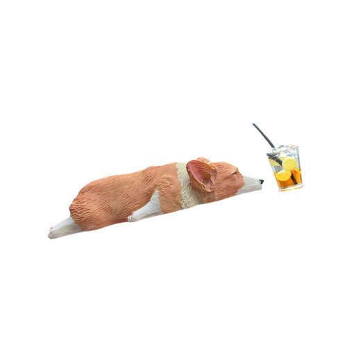 Lustige Corgis und Eisgetränkebecher aus Kunstharz,-3