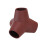Simulation Cave Plastic Reptiles Printed Tunnel Handicraft-M 1