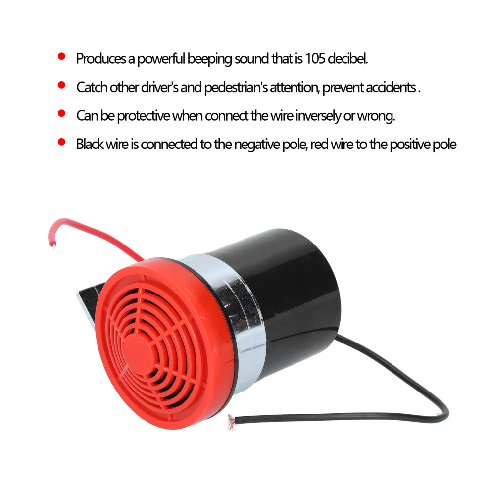 12V 24V 105Db Back Alarm Warning Siren 7293282125995