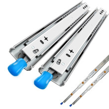 Heavy Duty Locking Drawer Slides 32 Inch Full Extension Ball Bearing Rails for Cabinet and Table