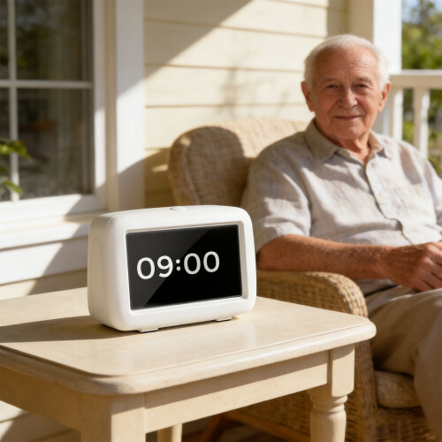 Advanced Digital Clock Providing 5 Alarms 8 Medication Alerts 1