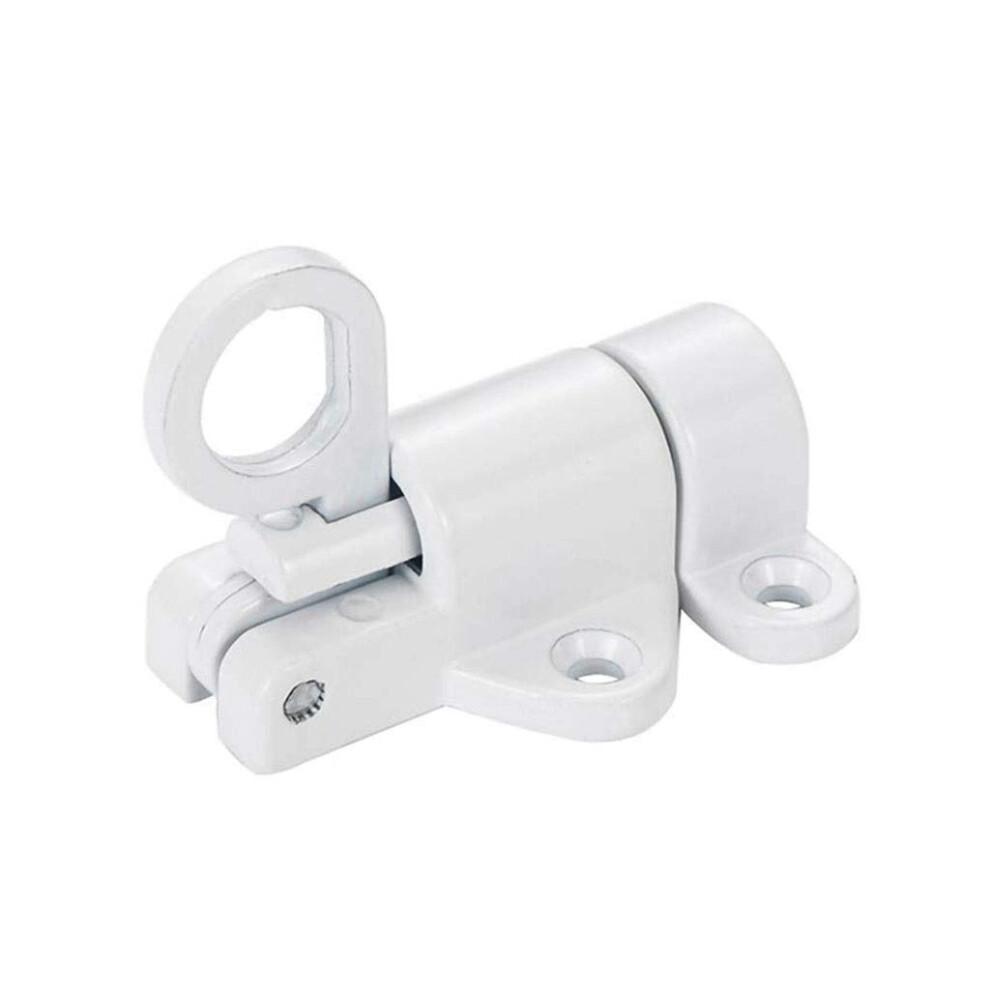 Automatic Aluminum Door Bolt Latch With Spring Loaded Lock, Quick Pull Release, Reliable Security (C) 9073542116783