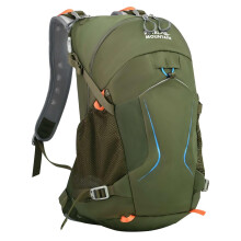 30L Lightweight Hiking Backpack for Men and Women, Water Resistant Daypack with Ventilated Back Support, Green