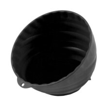 Large Black Gym Chalk Bowl and Holder for Weightlifting and Gymnastics, Durable Stable Base