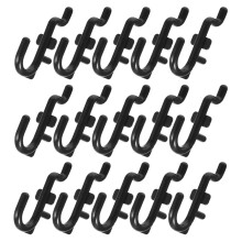 50pcs Heavy Duty JShaped Pegboard Hooks for Garage Workshop Tool Storage and Easy Installation