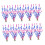 10PCS Artificial Green Spirals Plant Simulation Water-Purple 1