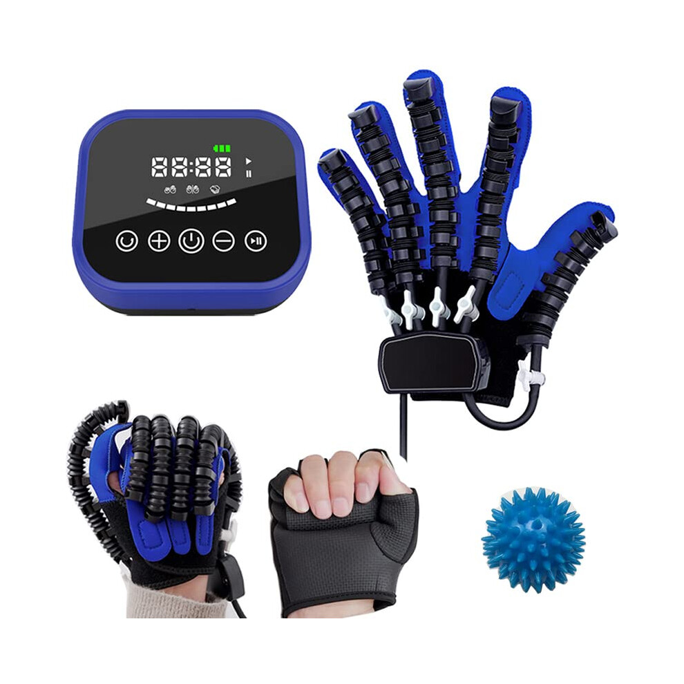 Rehabilitation Robotic Glove for Stroke Recovery and Hand Therapy Device with Adjustable Motion Support