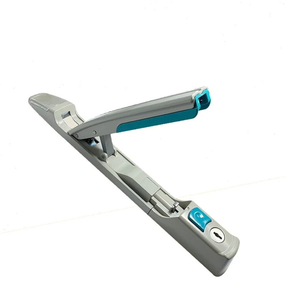 White Zinc Alloy Cabinet Lock Handle Ms867 With Multi Point Locking Latch For Industrial Enclosure Door 1Pcs 9771547967828
