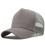 Oversized Baseball Cap for Big Head Men Adjustable Gray Trucker Hat Mesh Back Lightweight Sun Protection 1
