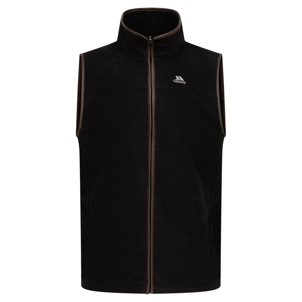 Trespass (S, Black) Mens Bernary Fleece Gilet