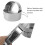 8pcs Camping Cookware Set Stainless Steel Pots with Compact Nesting Design and Foldable Handles 5