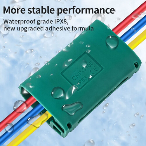 Plastic Electrical Junction Box Gel Wire Connector-3104 2