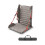 2 Pack Inflatable Camping Pad and Folding Reclining Chair, Adjustable Backrest, Waterproof, Brown 1