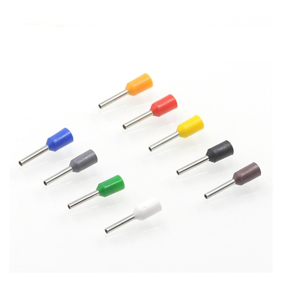 100/200Pcs Insulated Wire Ferrules 16Awg E1510 Black Crimp Terminals 1.5Mmâ² For Secure Wire Connection 9351714594561